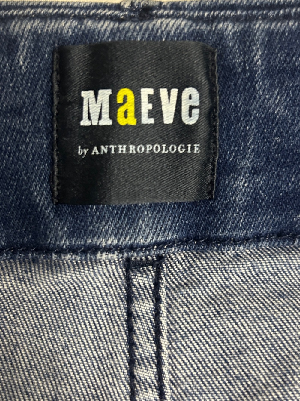 Anthropologie women Relaxed Wide-Leg Jeans in Medium Blue - Picture 2 of 10